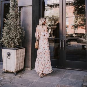 BB Dakota floral maxi dress